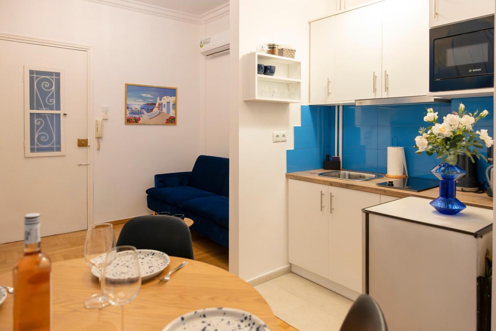 Apartment Blue - Downtown *